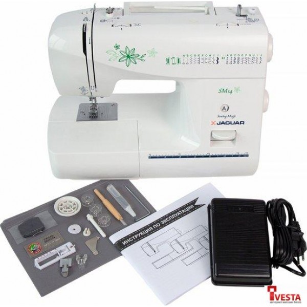 Электромеханическая швейная машина Jaguar SM14
