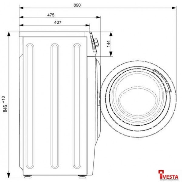 Стиральная машина ATLANT СМА 60У1010-00