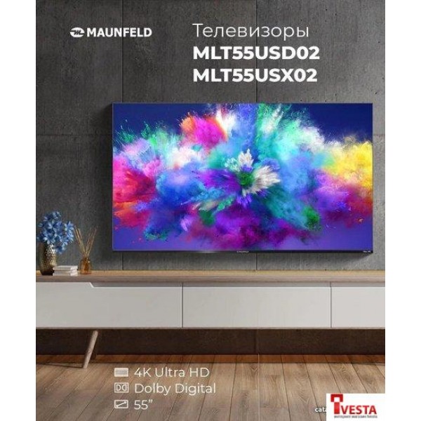 Телевизор MAUNFELD MLT55USX02