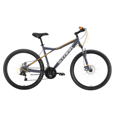 Велосипед Stark Slash 26.1 р.16 D (серый/оранжевый)  2022