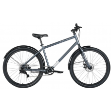 Велосипед Forward Spike 27.5 р.18 2023 (серый/серебристый)