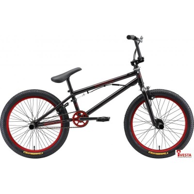 Велосипед Stark Madness BMX 2 (черный/красный, 2019)