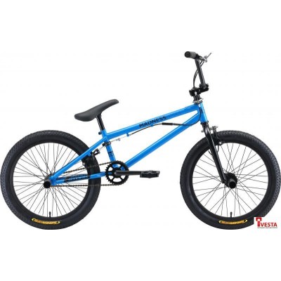 Велосипед Stark Madness BMX 3 (голубой/черный, 2019)