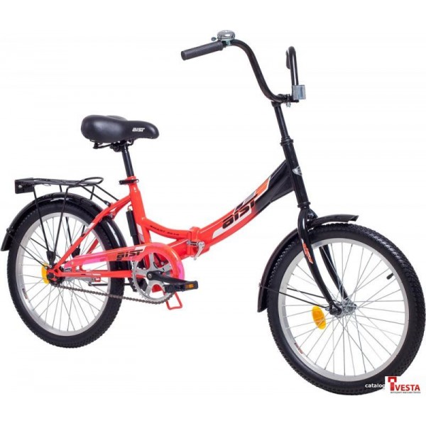 Велосипед Aist Smart 20 1.0 (красный/черный, 2019)