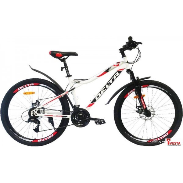 Велосипед Delta D550 26 5526 (14, белый)