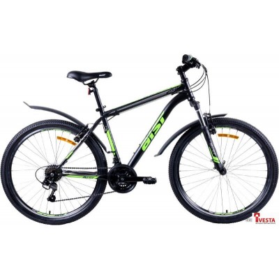 Велосипед Aist Quest 26 р.16 2022 (черный/зеленый)