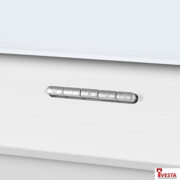 Кухонная вытяжка HOMSair Bell 60 (белый)