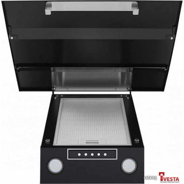 Кухонная вытяжка MAUNFELD Bridge 60 (черный/черное стекло)