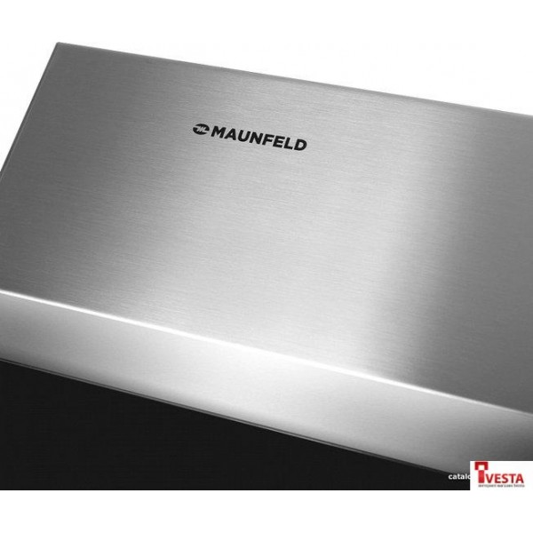 Кухонная вытяжка MAUNFELD Bridge 60 (нержавеющая сталь/черное стекло)