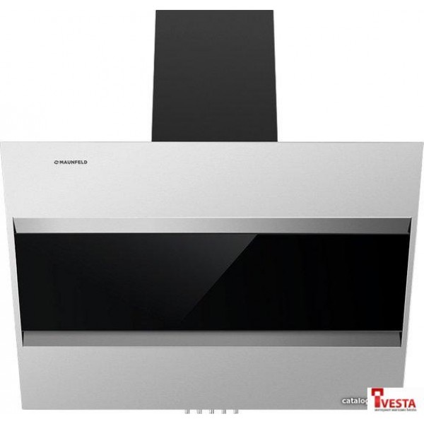 Кухонная вытяжка MAUNFELD Bridge 60 (нержавеющая сталь/черное стекло)