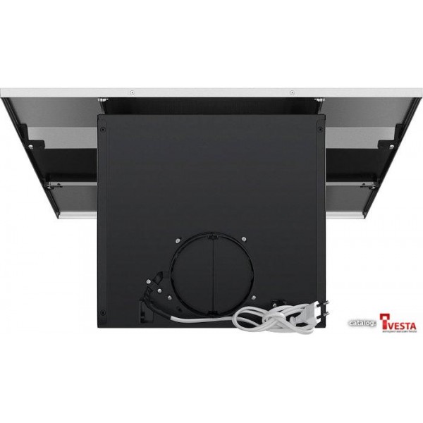 Кухонная вытяжка MAUNFELD Bridge 60 (нержавеющая сталь/черное стекло)