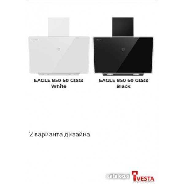 Кухонная вытяжка MAUNFELD Eagle 850 60 (белое стекло)