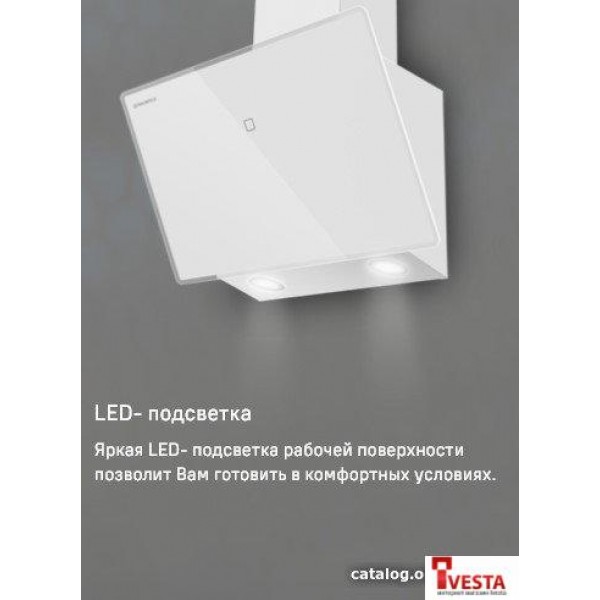 Кухонная вытяжка MAUNFELD Eagle 850 60 (белое стекло)