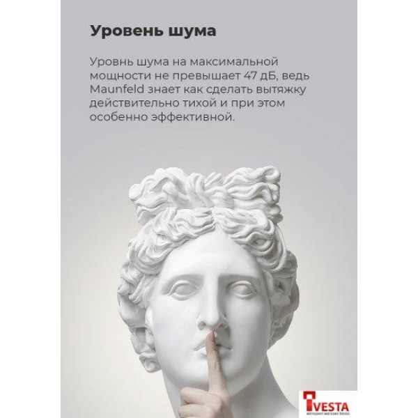 Кухонная вытяжка MAUNFELD VS Fast 60 (белый)